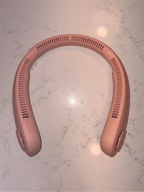 JisuLife Portable Neck Fan Model FA14 in Pink